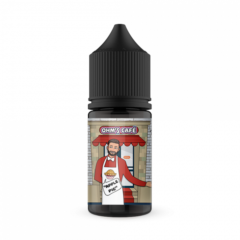 Ohms Cafe - Apple Pie (10 ml, MTL Shortfill)