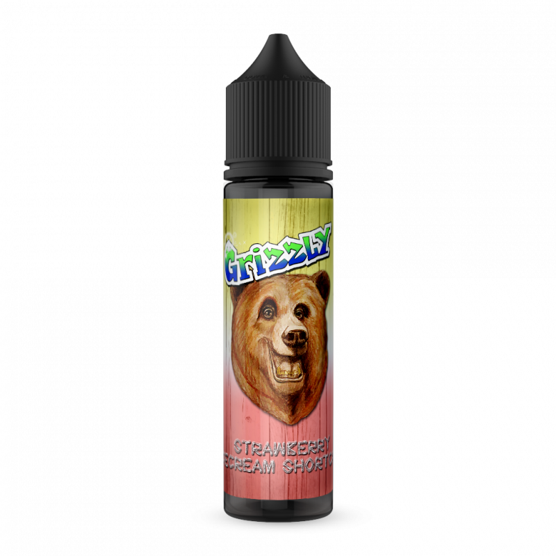 Grizzly Vapor – Strawberry Icecream Shortcake (50 ml, Shortfill)