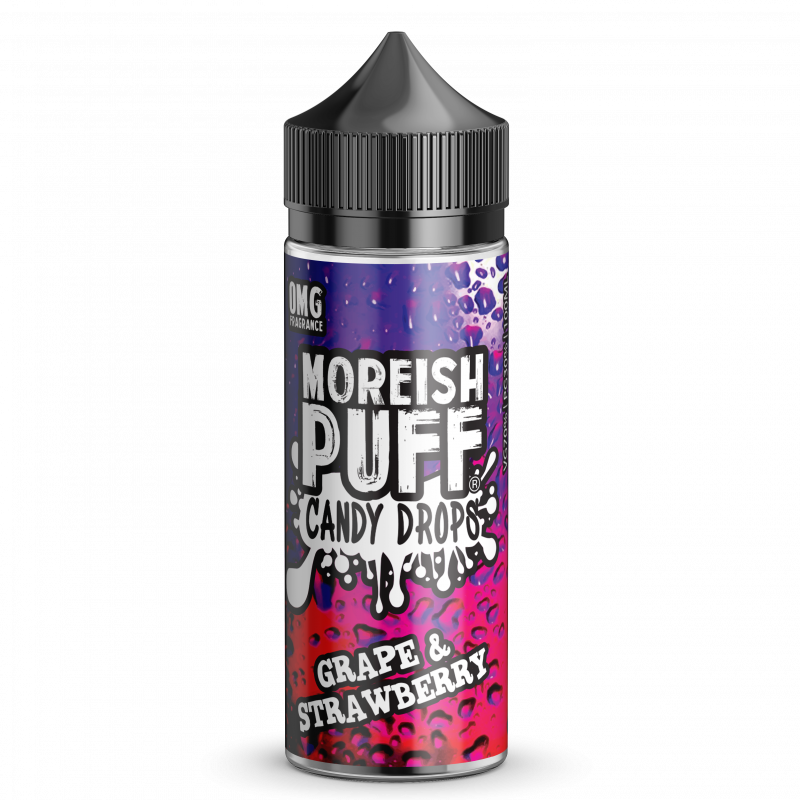 Moreish Puff Candy Drops Grape & Strawberry