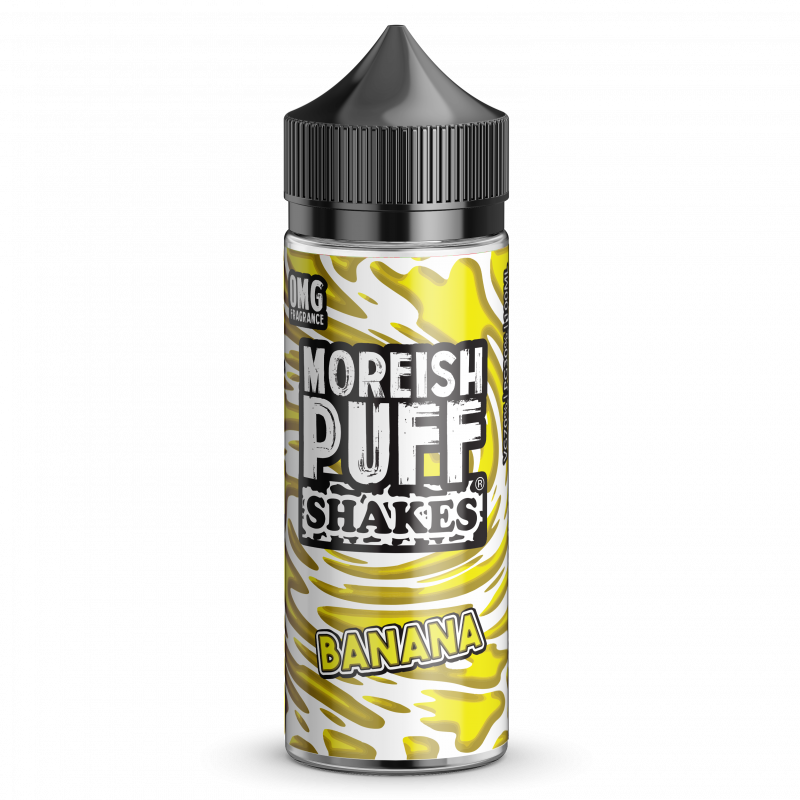 Moreish Puff Shakes - Banana (100 ml, Shortfill)