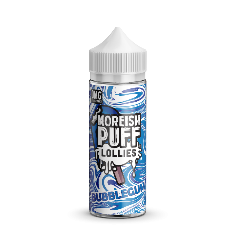 Moreish Puff Lollies – Bubblegum (100 ml, Shortfill)