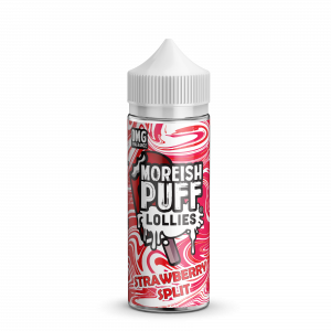 Moreish Puff Lollies Strawberry Split