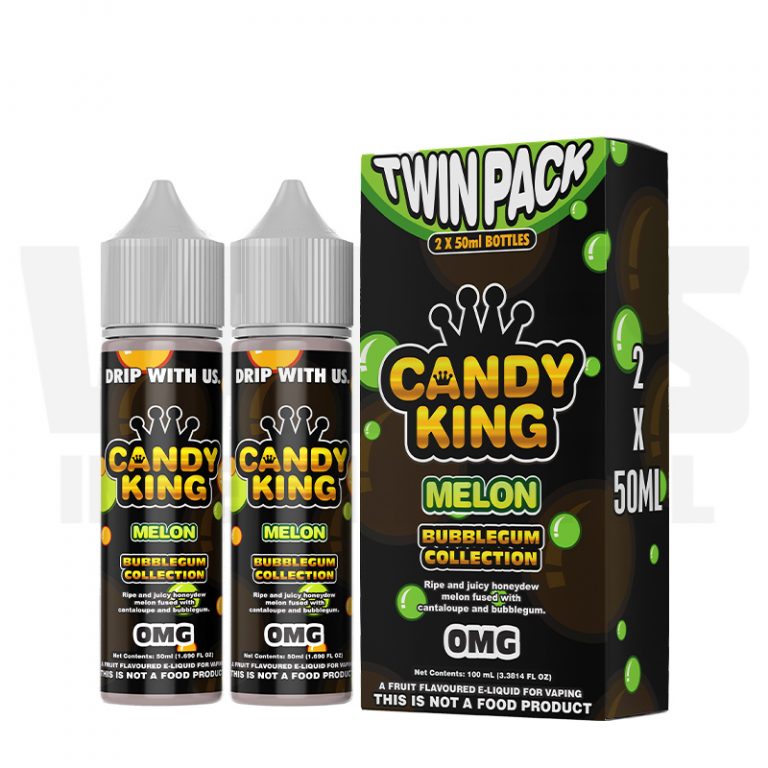 Candy King Bubblegum Melon (2×50 ml, Shortfill) Vapes International