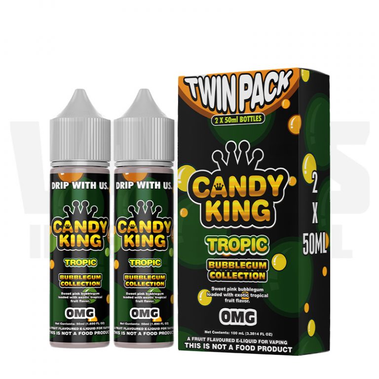 Candy King Bubblegum Tropic (2×50 ml, Shortfill) Vapes International