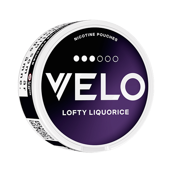 VELO – Lofty Liquorice – Slim (9,8 mg/portion)