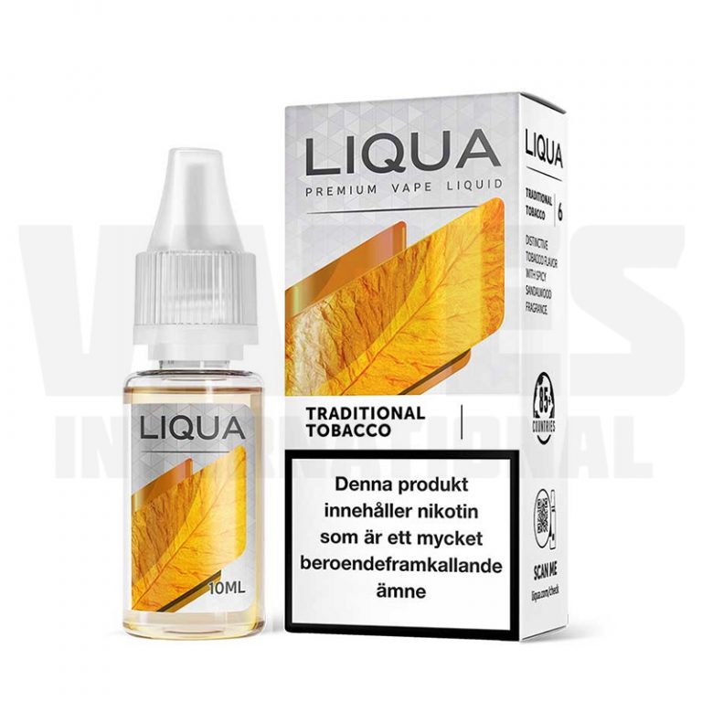 Liqua - Traditional Tobacco (10 ml) | Vapes International