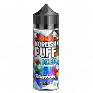 Moreish Puff Iced Rainbow Sherbet