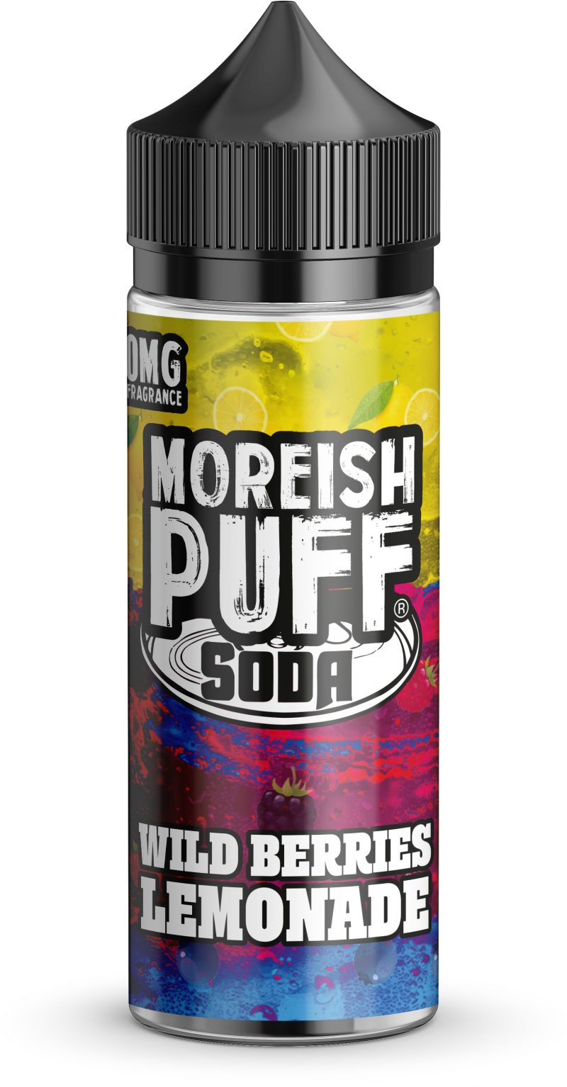 Moreish Puff Soda - Wild Berries Lemonade