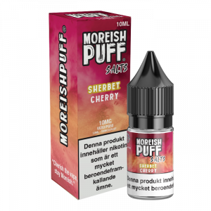 Moreish Puff Sherbet – Cherry (10 ml, 10 mg, Nikotinsalt)