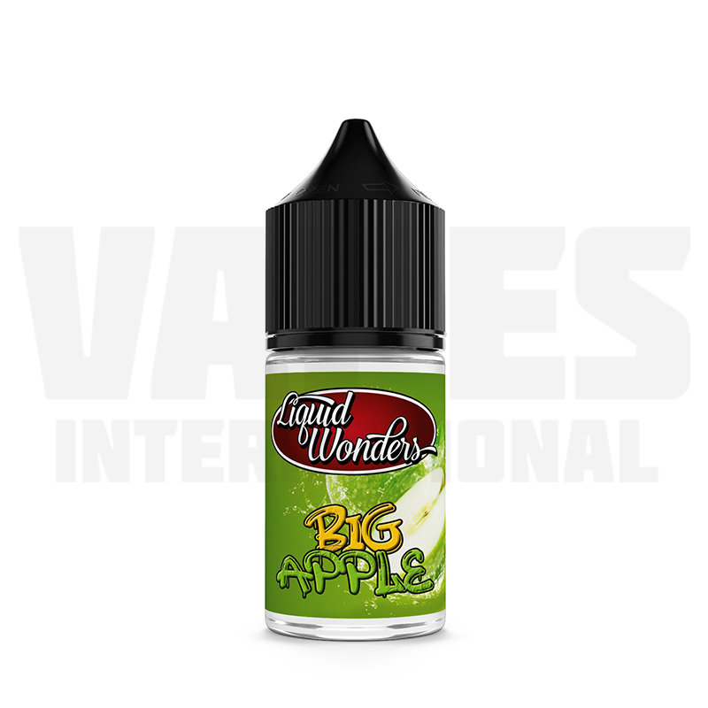 Liquid Wonders Big Apple 10 Ml Mtl Shortfill Vapes International 8431