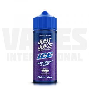 Just Juice ICE - Blackcurrant & Lime (100 ml, Shortfill)