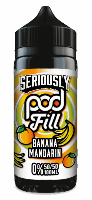 Seriously Pod Fill - Banana Mandarin (100 ml, Shortfill)