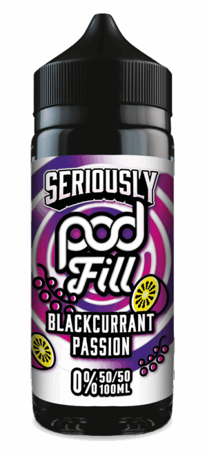 Seriously Pod Fill - Blackcurrant Passion (100 ml, Shortfill)
