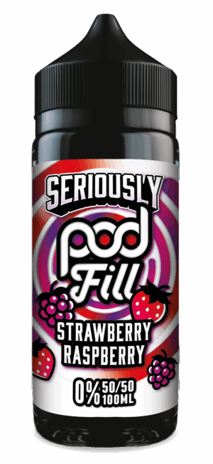 Seriously Pod Fill - Strawberry Raspberry (100 ml, Shortfill)