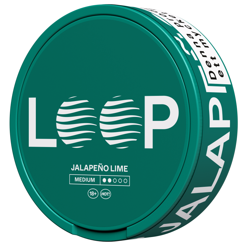 Loop - Jalapeno Lime Medium - Slim (6,3 mg-portion)