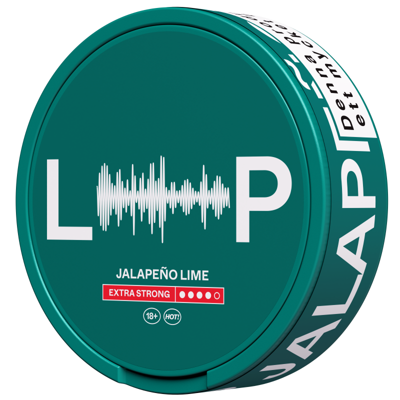 Loop - Jalapeno Lime X-Strong - Slim (12,5 mg-portion)