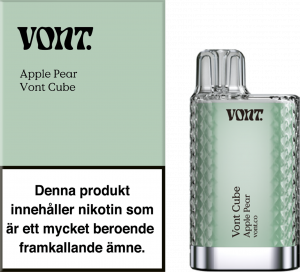 Vont Cube – Apple Pear (20 mg, Engångs vape)