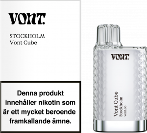 Vont Cube – Stockholm (20 mg, Engångs vape)