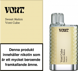 Vont Cube – Sweet Melon (20 mg, Engångs vape)