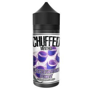 Chuffed Menthol – Blackcurrant Tunez (100 ml, Shortfill)