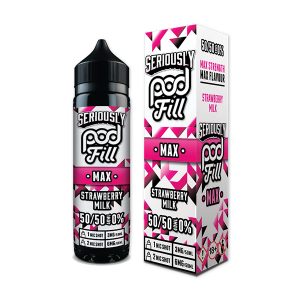 Seriously Pod Fill MAX - Strawberry Milk (40 ml, Shortfill)