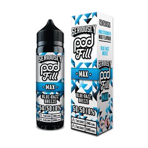 Seriously Pod Fill MAX - Blue Razz Breeze (40 ml, Shortfill)