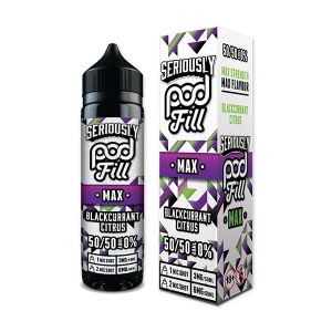 Seriously Pod Fill MAX - Blackcurrant Citrus (40 ml, Shortfill)