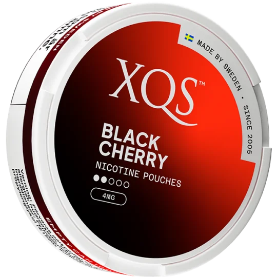 XQS – Black Cherry – Slim (4 mg/portion)