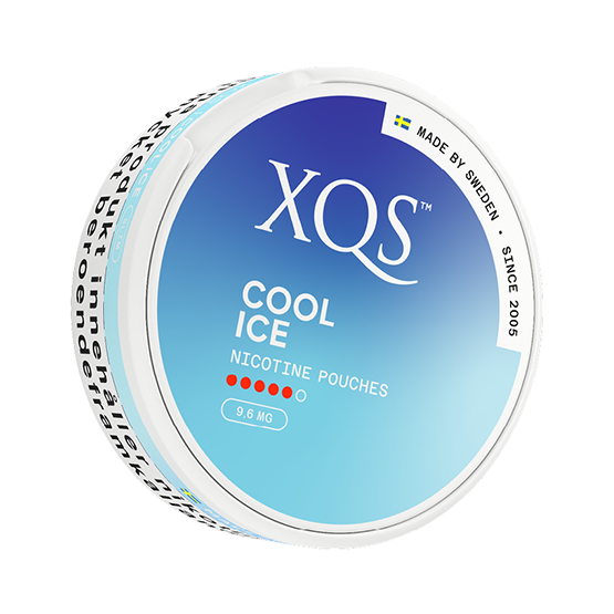 XQS – Cool Ice X-Strong – Slim (9,6 mg/portion)