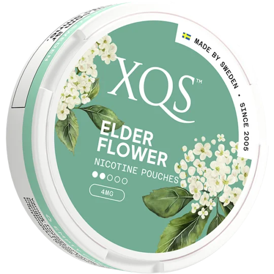 XQS – Elderflower – Slim (4 mg/portion)