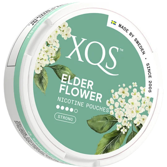 XQS – Elderflower Strong – Slim (8 mg/portion)