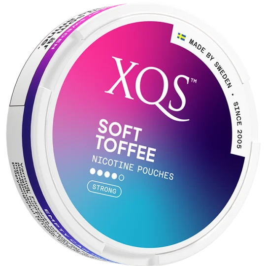 XQS – Soft Toffee Strong – Slim (8 mg/portion)