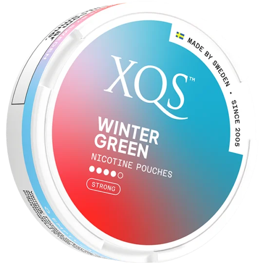 XQS – Wintergreen / Spearmint Strong – Slim (8 mg/portion)