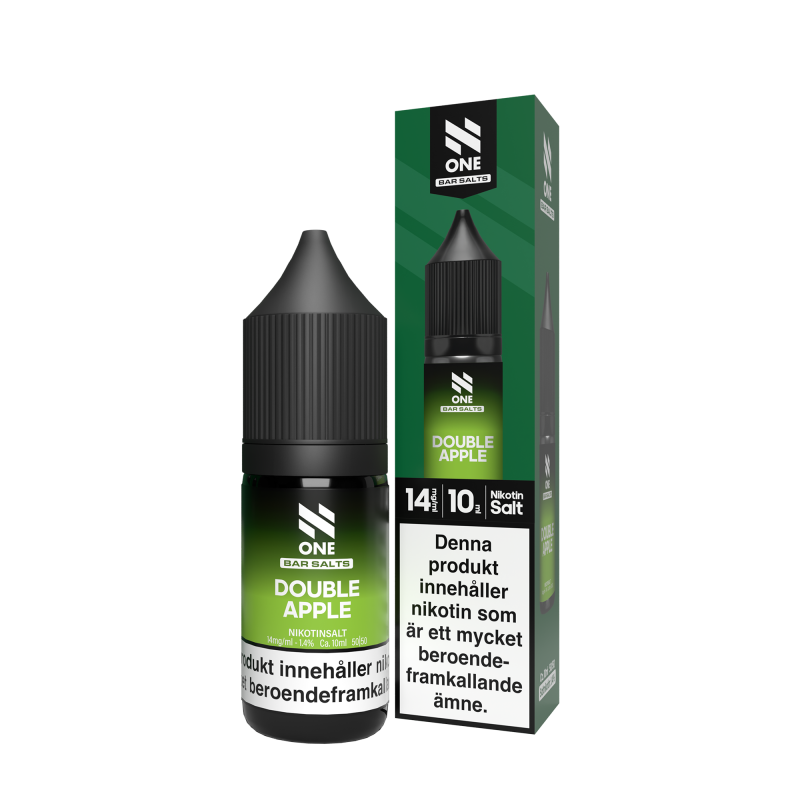 n-one double apple nikotinsalt ejuice