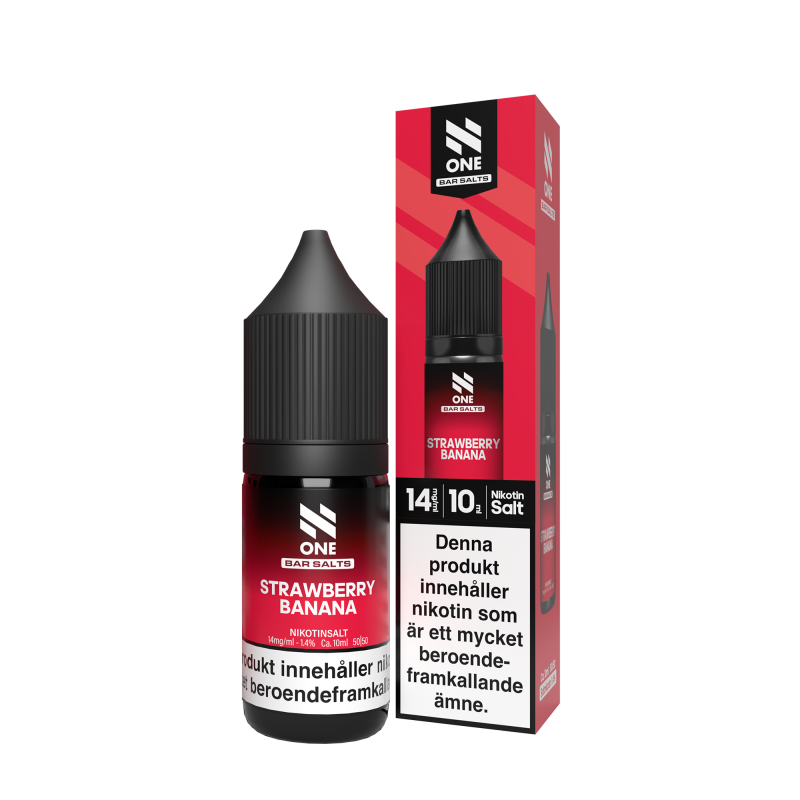 n-one strawberry banana nikotinsalt ejuice