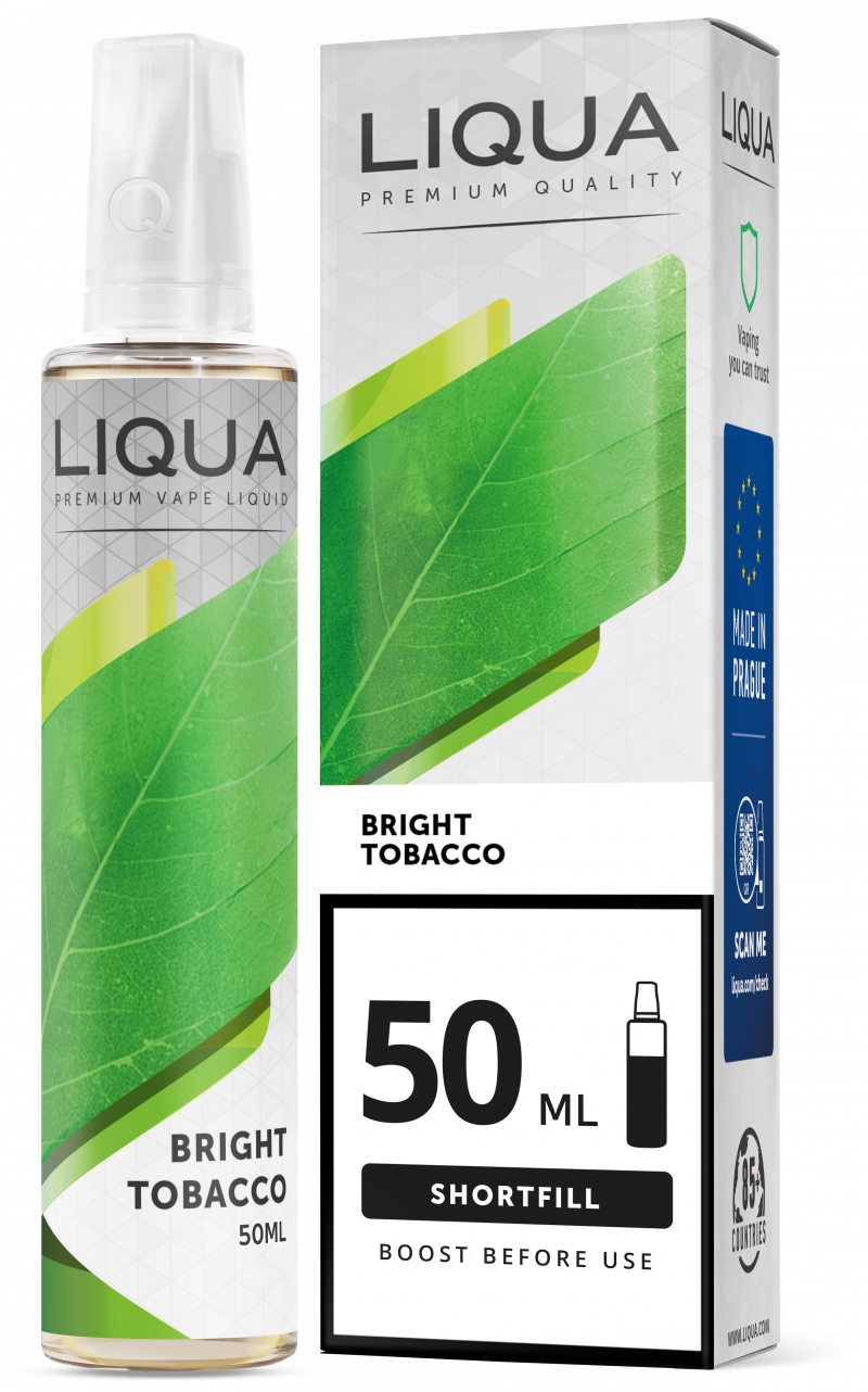 Liqua – Bright Tobacco (50 ml, Shortfill)