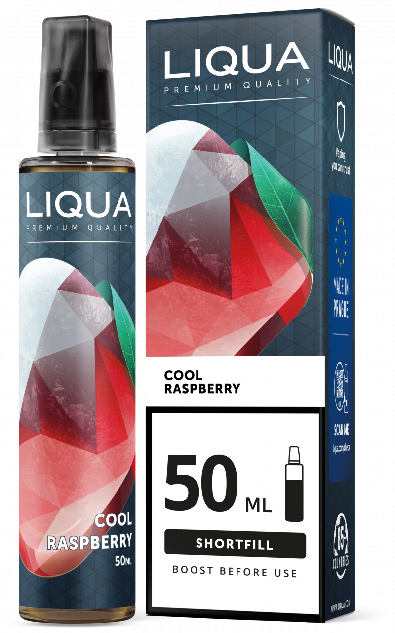 Liqua – Cool Raspberry (50 ml, Shortfill)