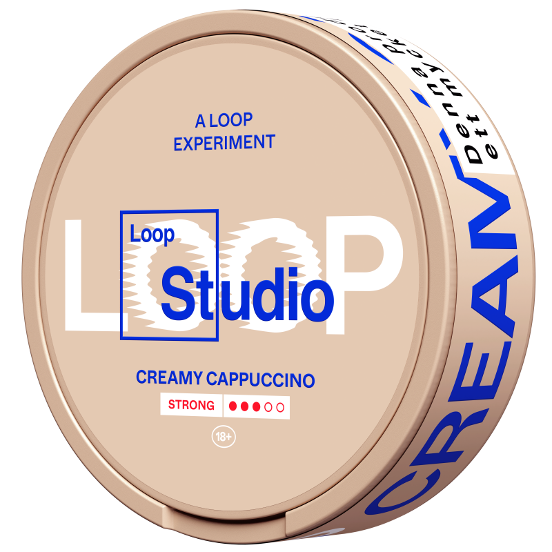 Loop - Creamy Cappuccino Strong - Slim (9,4 mg-portion)