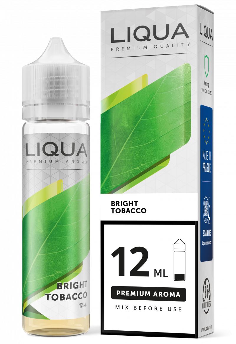 Liqua - Bright Tobacco (12ml, Longfill)