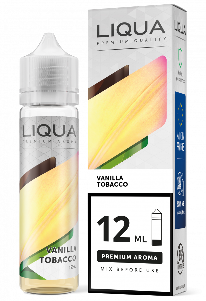 Liqua - Vanilla Tobacco (12ml, Longfill)