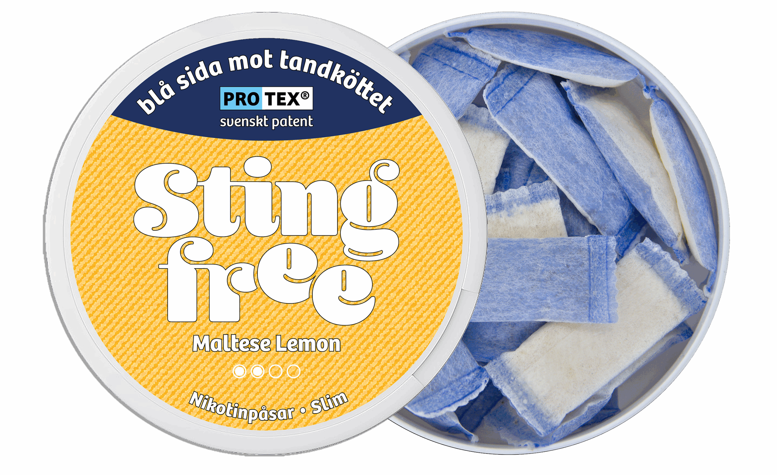 Stingfree - Maltese Lemon - Slim (4,4 mg/portion)