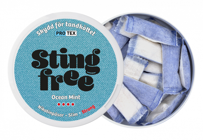 Stingfree - Ocean Mint Strong Slim (11 mgportion)