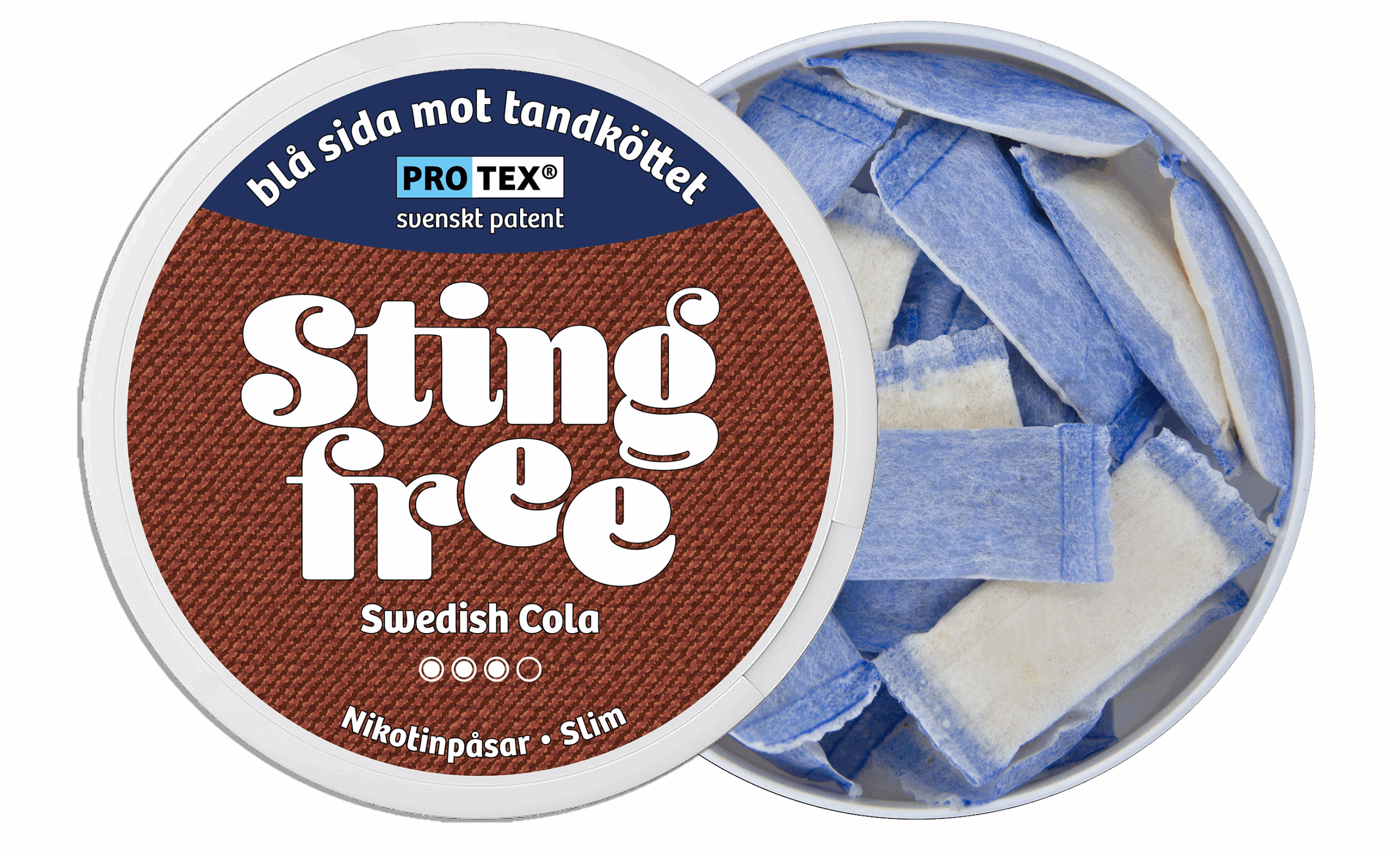 Stingfree - Swedish Cola - Slim (6,6 mg portion)