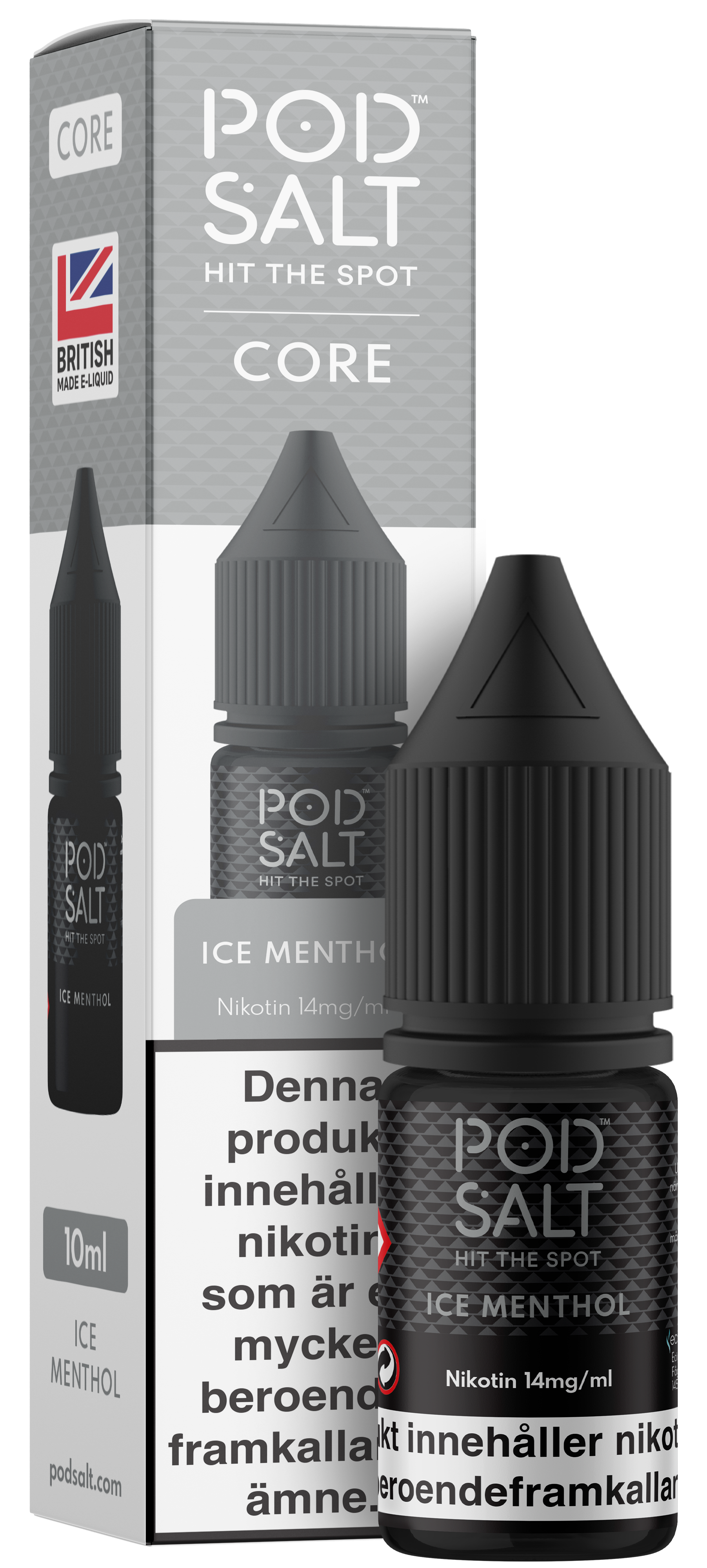 Pod Salt Core - Ice Menthol (10 ml, 14 mg, Nikotinsalt)