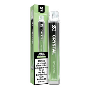 N-One Crystal Mesh - Apple Peach (20 mg, Engångs vape)