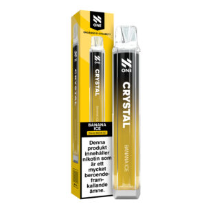 N-One Crystal Mesh - Banana Ice (20 mg, Engångs vape)
