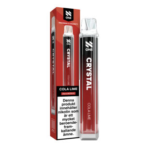 N-One Crystal Mesh - Cola Lime (20 mg, Engångs vape)