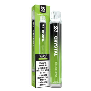 N-One Crystal Mesh - Double Apple (20 mg, Engångs vape)