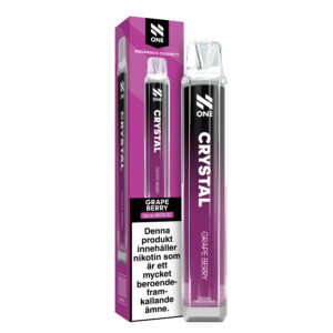 N-One Crystal Mesh - Grape Berry (20 mg, Engångs vape)