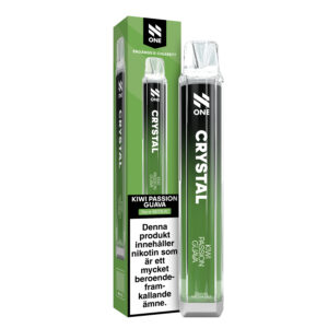 N-One Crystal Mesh - Kiwi Passion Guava (20 mg, Engångs vape)